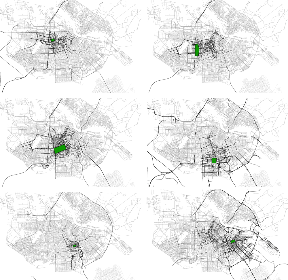 Connectivity Amsterdam parks